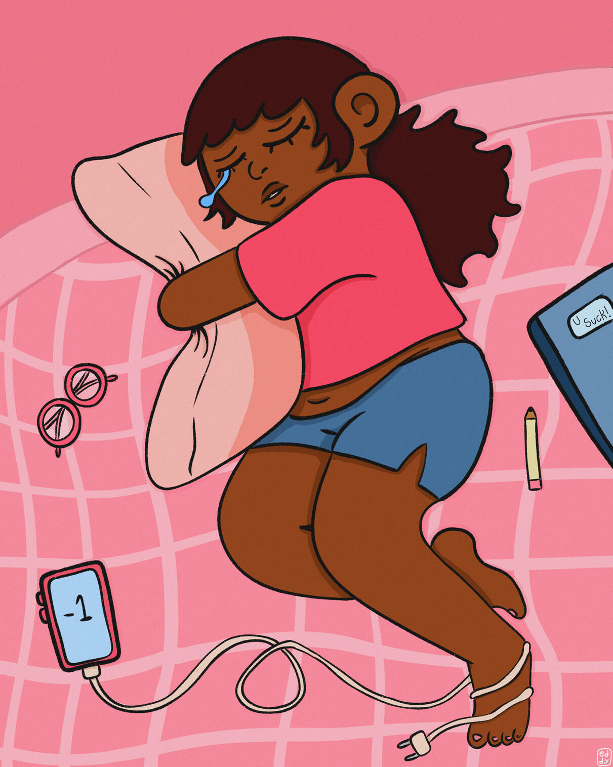 It Never Gets Any Easier - Procreate