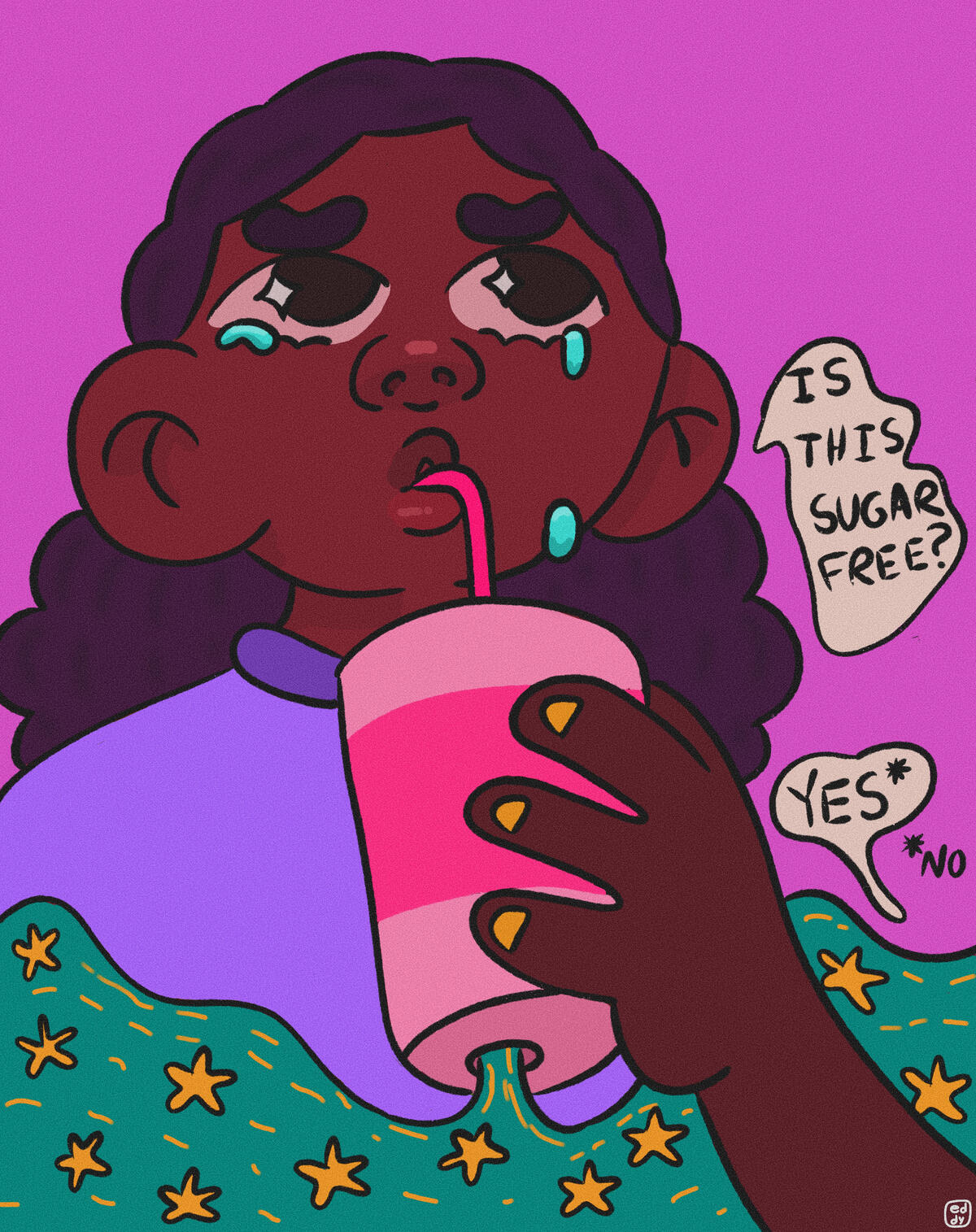 Liquid Calories - Procreate