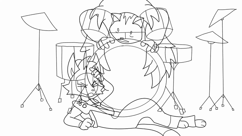 Mew-sical Differences, Shot 17 Clean up - Toon Boom Harmony